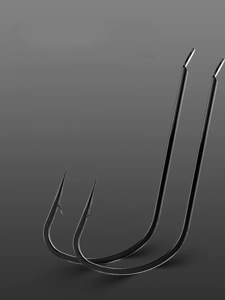 Japan imported fine sleeve hook for small fish special Hook Black thin crucian carp flat dozen bulk fishing hook fishing gear wholesale
