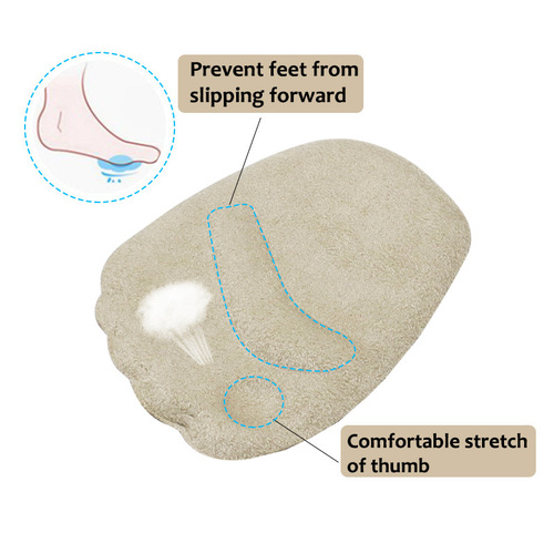 Insoles, high heels, half size insoles, shoes overhaul, small women's adjustment, one size, silicone anti-pain foot protection, sliding forefoot pads