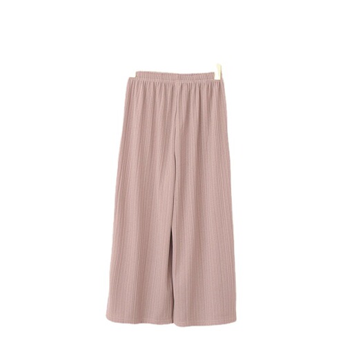 Thread wide-leg pants for women, home pants, summer thin 9/10 pants, multi-color morning exercise pants, suitable for young, middle-aged, elderly, and large sizes