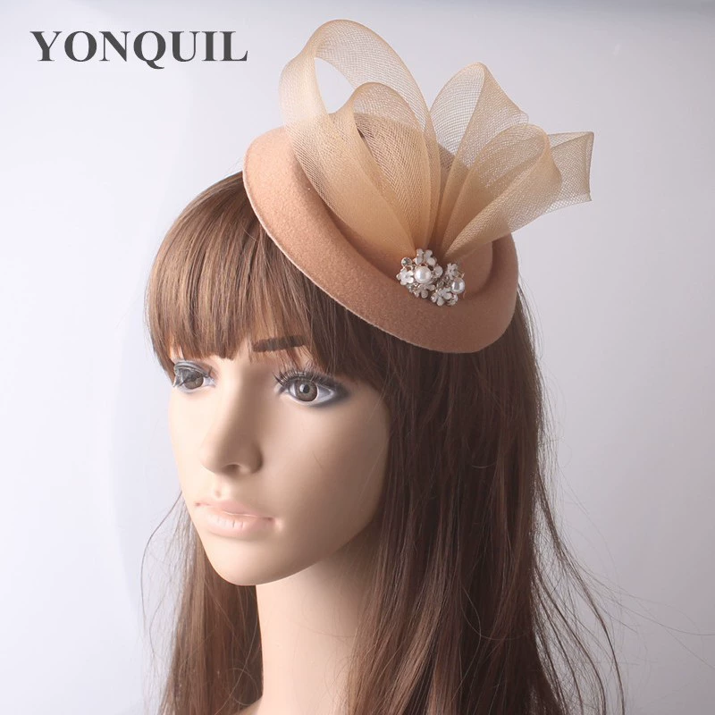 Hat handmade for bride, hair accessory, ebay, flowered
