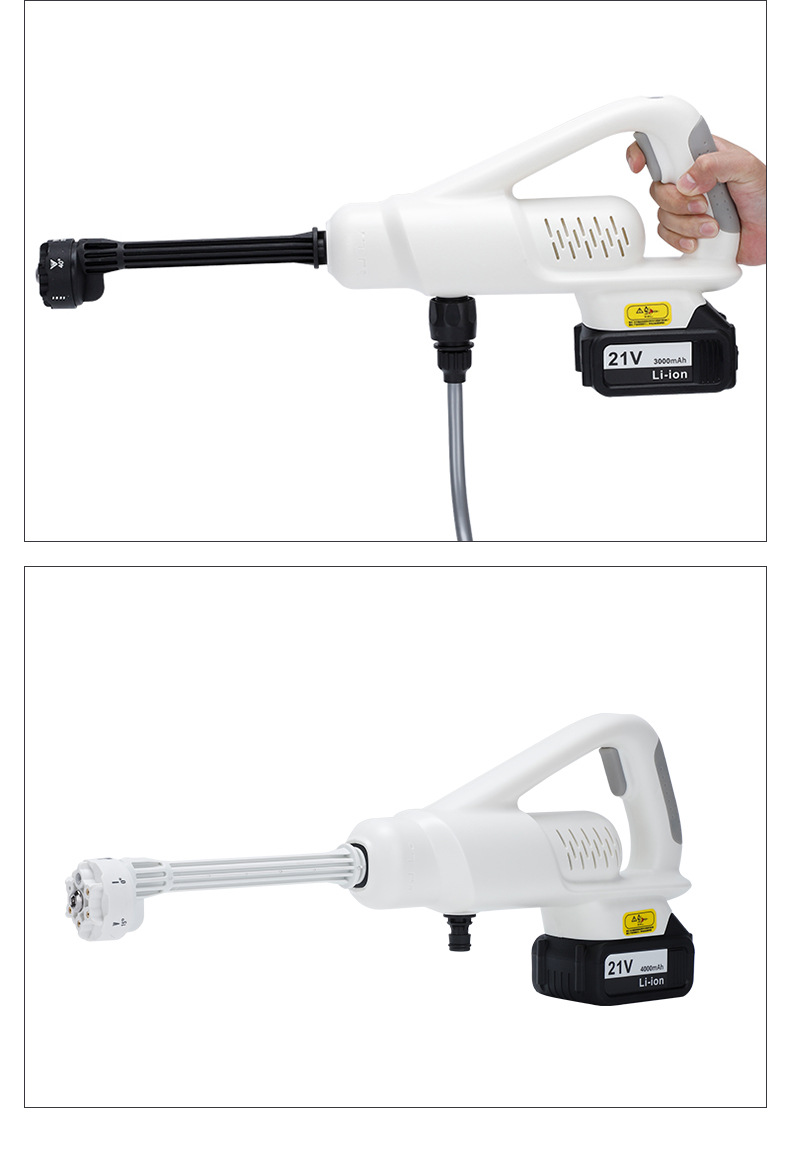 Source Factory Direct High-Pressure Water Gun for Household Car Washing, Commercial Brushless Lithium Battery Car Washing Gun for Home Use