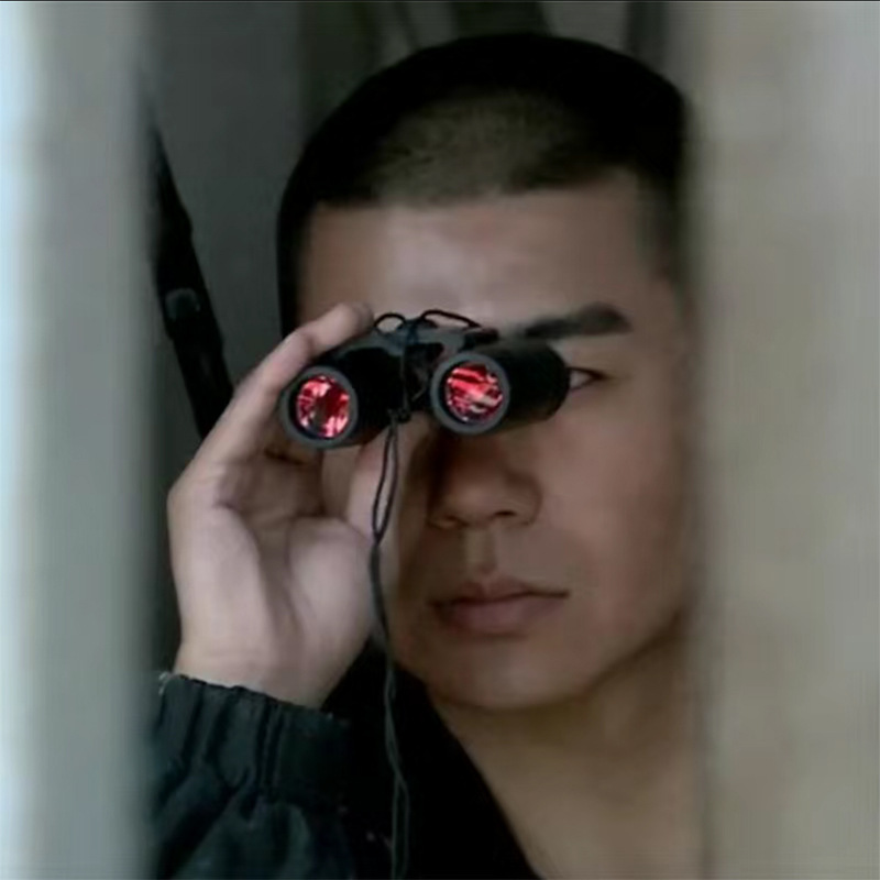 国境を越える双眼鏡、高倍率高画質望遠鏡、桜柄アウトドアポケットミニ折りたたみ広角携帯型