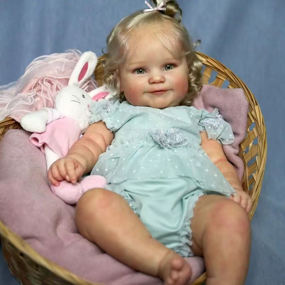 Muñeca de simulación de 50 cm Maddie pintada a mano muñeca de alta gama para niños regalos de Navidad