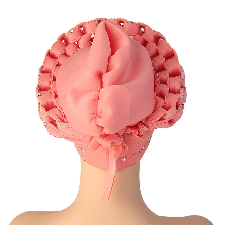 Musulmaņu lakats ar regulējamu kosmosa slāņa bizes vāciņu Hot Diamond Cap_voghion.com