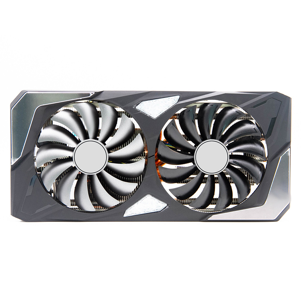 显卡散热器GPU RTX3060TI 3070TI高效双风扇鳍片铜管显卡散热风扇-阿里巴巴