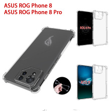适用ROG Phone 8 pro气囊手机壳华硕ROG 8透明防摔套TPU保护套