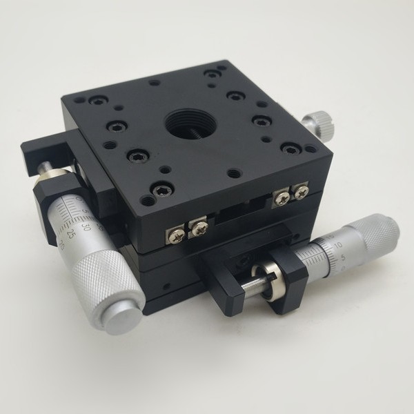 替代型   XYPG60  交叉滚子 千分尺微调平台 位移滑台