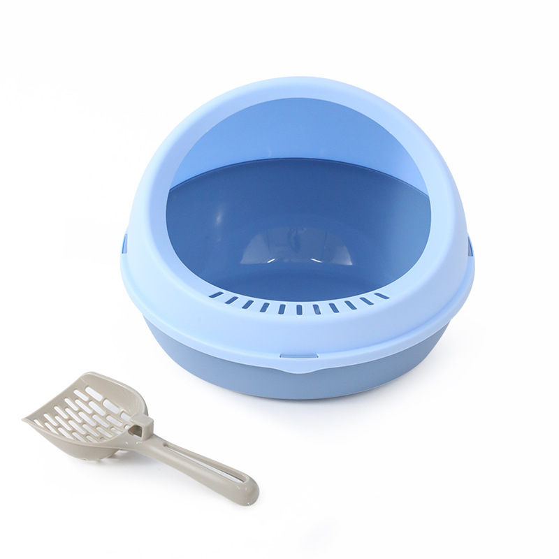 Pipitao original caja de arena para gatos completamente rodeada caja de arena para gatos grande cerrada a prueba de salpicaduras actualización cielo estrellado inodoro para gatos