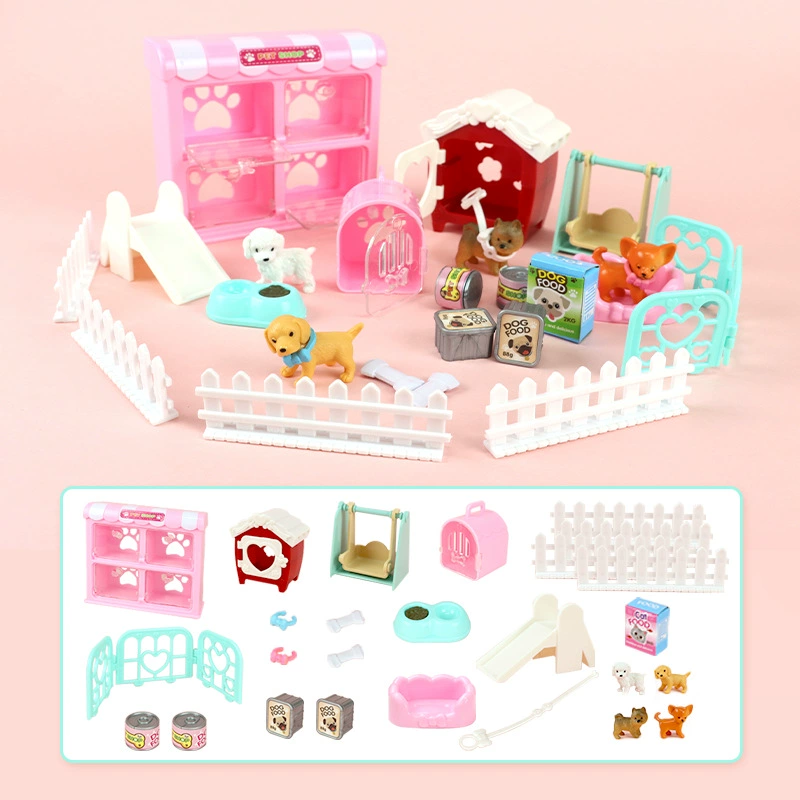 Забавная семейная игрушка, модель животного, кукла, питомец, 3–6 лет