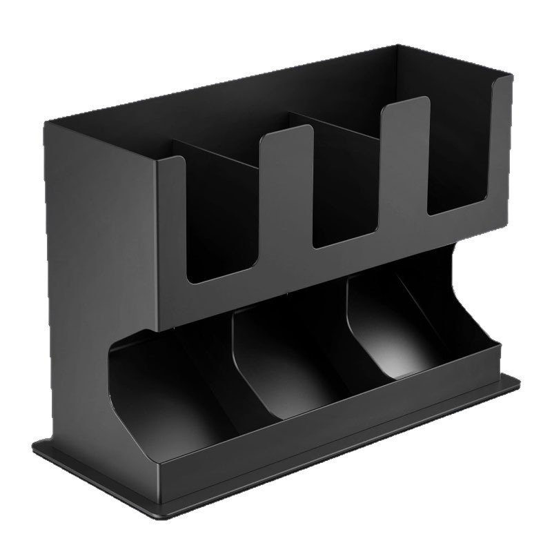 Soporte dispensador de cápsulas de café, caja de almacenamiento multifuncional tipo cajón, portavasos de encimera, estante organizador, mostrador de bar.