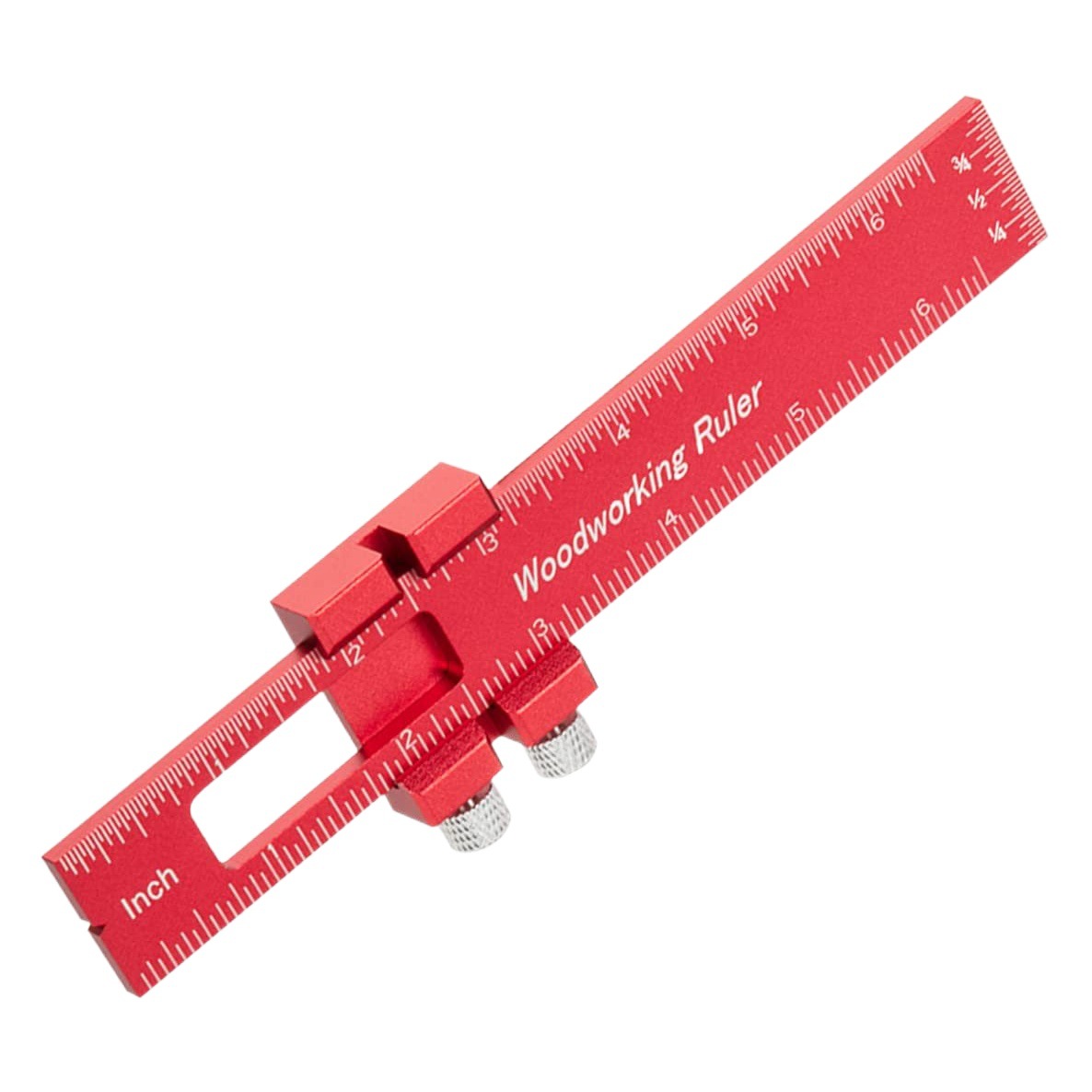 Nueva carpintería multi-funcional regla de marcado T-tipo regla de altura regla medidor de marcado