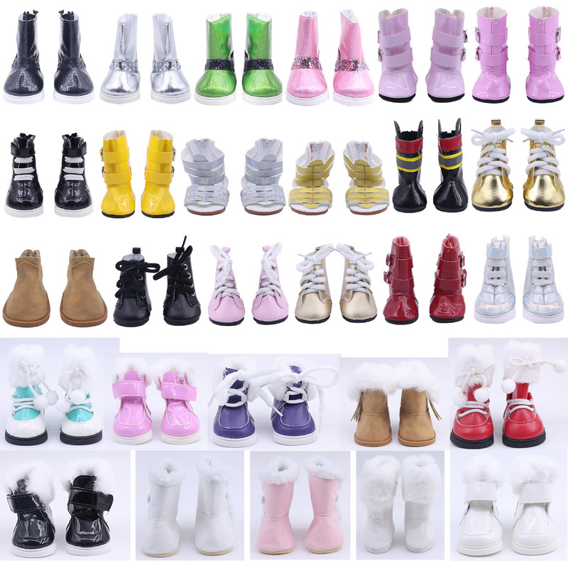 Wholesale Doll Shoes in Stock 18inch American Girl Shifu Doll Rain Boots and Accessories Cross-Border Hot-Selling Doll Boots Wholesale Doll Shoes in Stock 18inch American Girl Shifu Doll Rain Boots and Accessories Cross-Border Hot-Selling Doll Boots