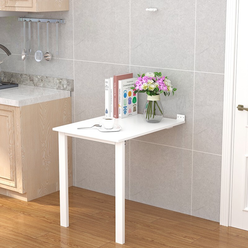 Household Multifunctional Mural Folding Table Simple Invisible Wall-Mounted Dining Table Small Wall-Mounted Dining Table