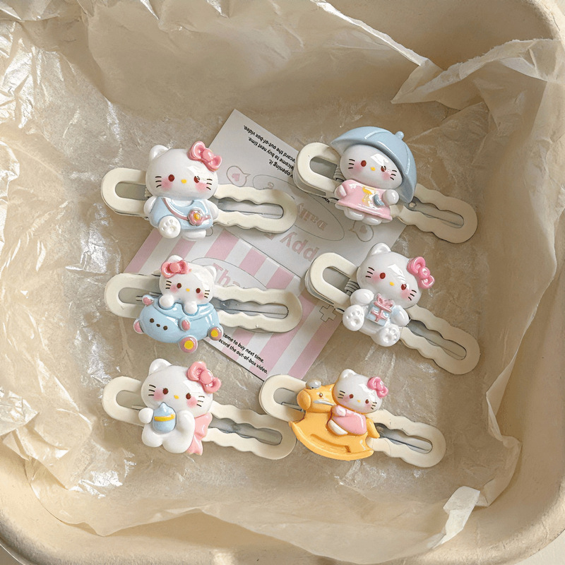 New baby hair clip cute super cute little girl hair accessories do not hurt the hair bb clip cartoon children hairpin girl clip
