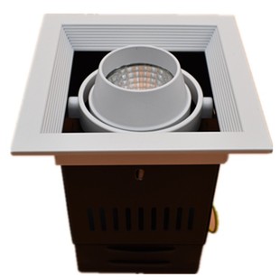 COB bull's eye bucket lamp LED grille lamp COB bean lamp downlight shopping mall store double head spotlight Downlight