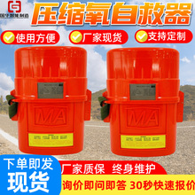 ZYX45隔绝式压缩氧气自救器 自动补气供氧佩戴方便 氧气自救器