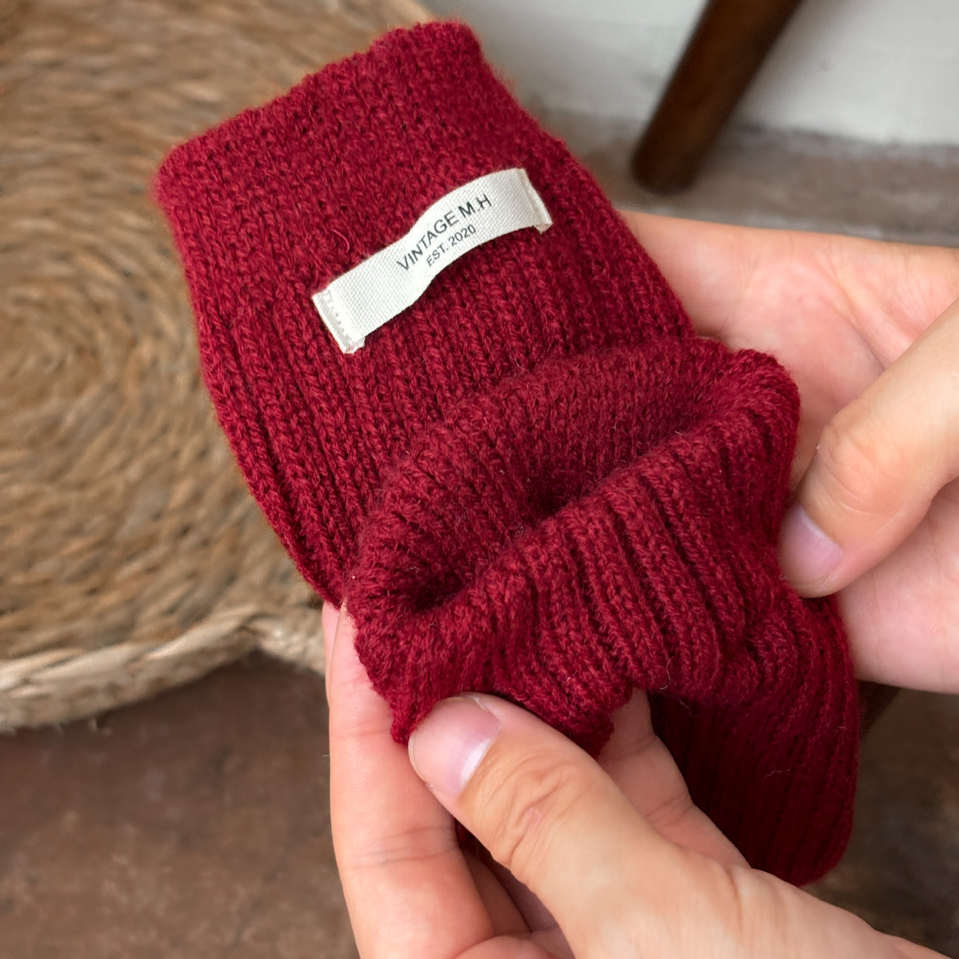 Red [pile of socks] one size fits all