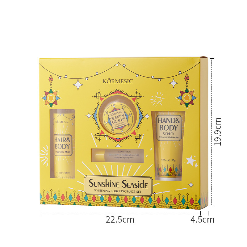 KORMESIC亮白润肤身体香氛套装Body Fragrance Set跨境厂家批发|undefined