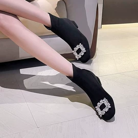 女式时装单鞋;乐福鞋;女式皮靴