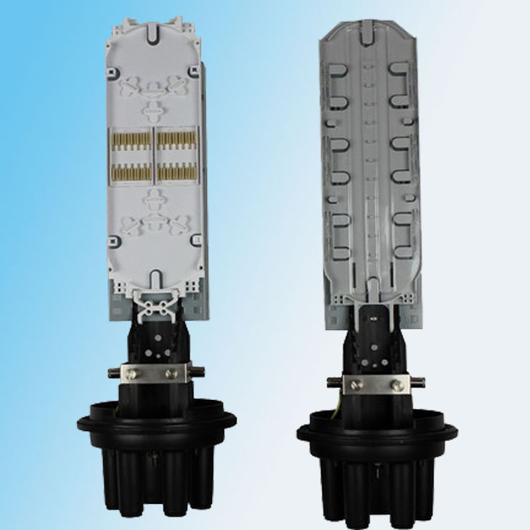 帽式光缆接头盒熔接光纤插片式皮缆