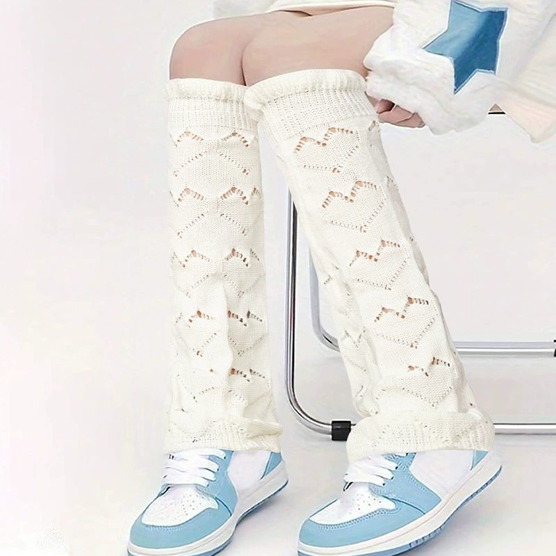 Ретро демисезонное утепляющее вязание gaiters, (跨境贸易)