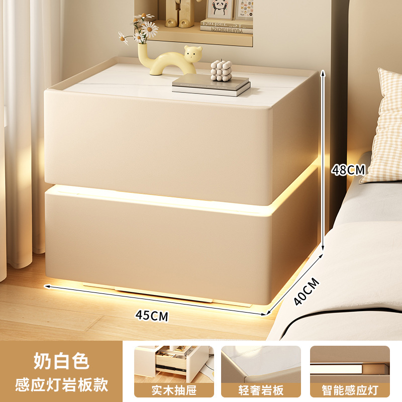 밀키화이트 [슬레이트 조리대 + 스마트 센서등] 45cm