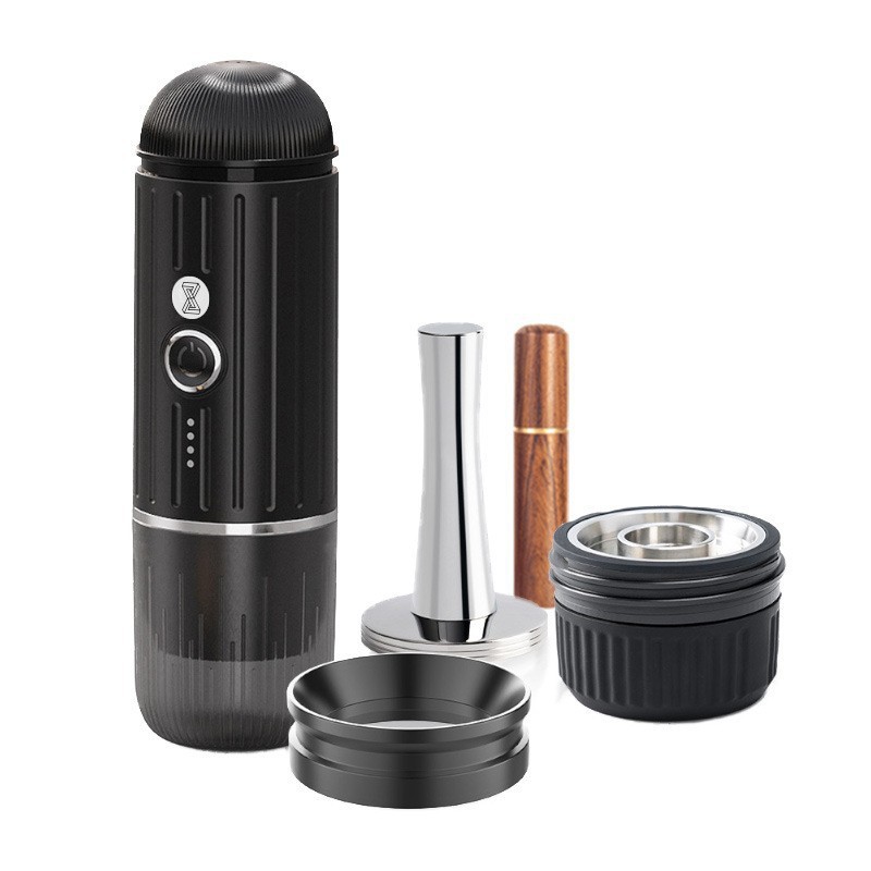 Cafetera Espresso Portátil USB, PP, Inalámbrico, Calentamiento Eléctrico, Recargable USB, para Viajes y Aire Libre