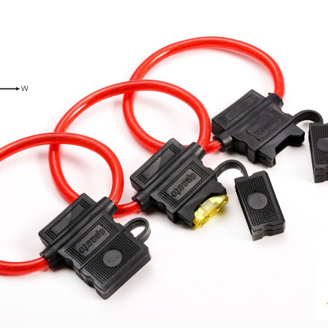 WG2101保险丝座防水内联ATO 32V/58V 1A-40中小型线束保险丝座