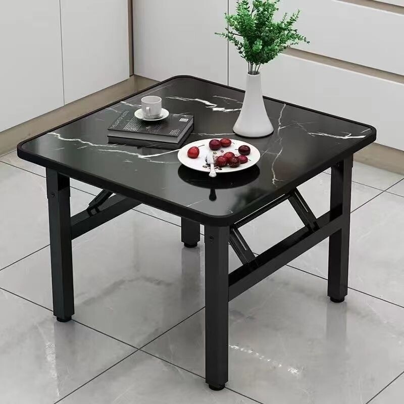 正方形可折叠餐桌四方小桌子厨房家用饭桌简易折叠桌出租屋用跨境|undefined