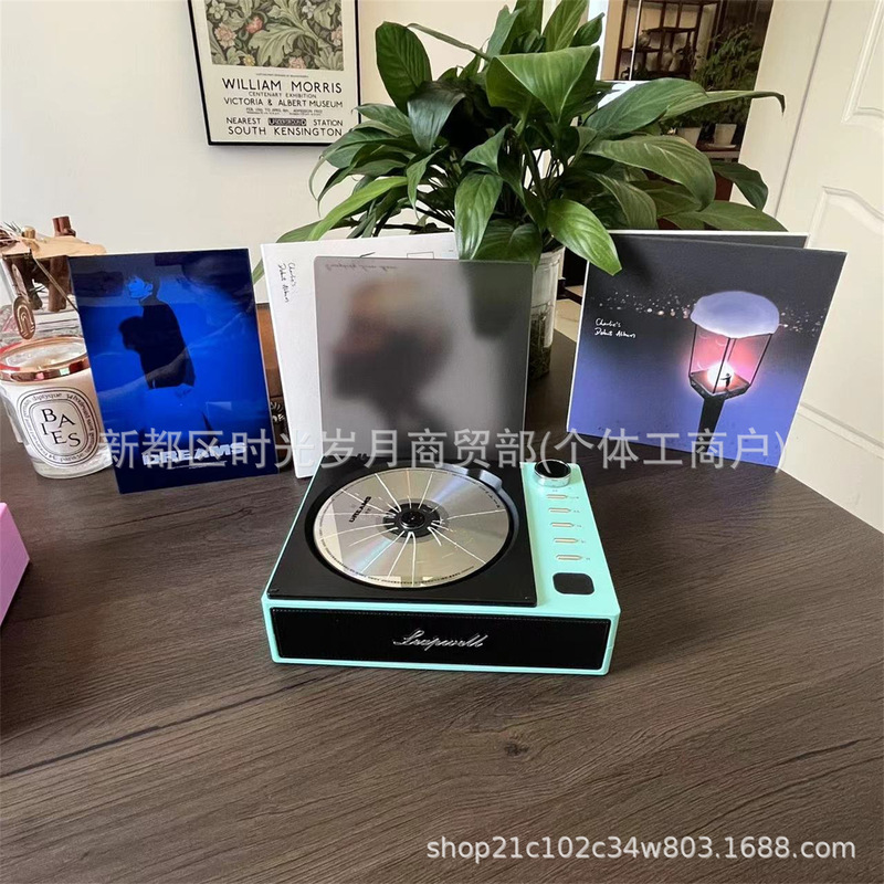 クロスボーダー爆発cd機充電ポータブルbluetoothスピーカーcd cdアルバムプレーヤー学生誕生日プレゼント|undefined
