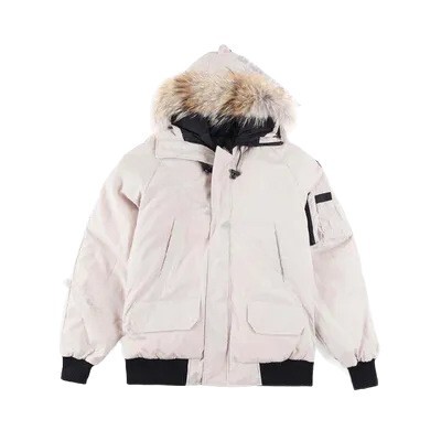 In-Stock down Jacket Coat Fur Warm Hooded Windproof Parka Goose down