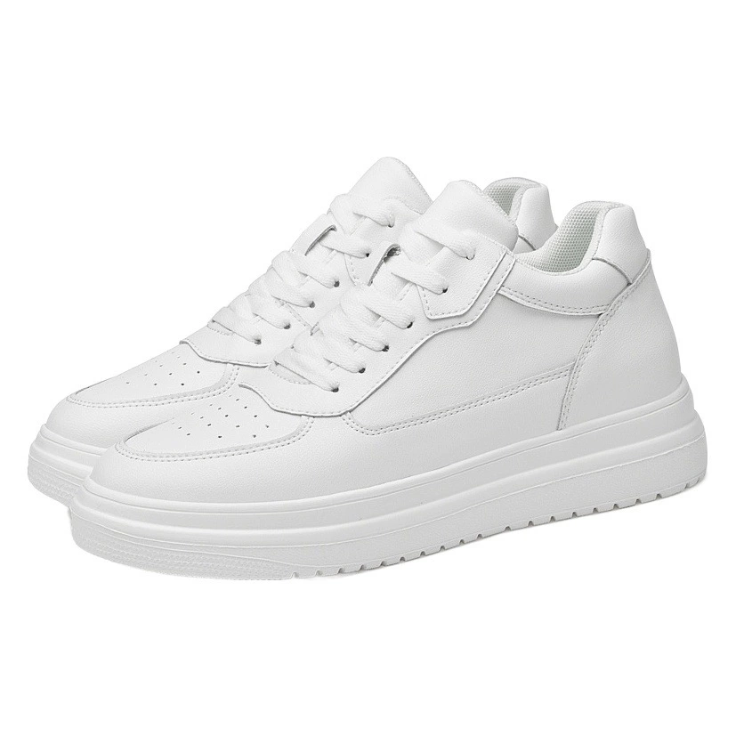 2021 осень новая 10CM внутренняя увеличена мужская обувь повседневная спортивная обувь дышащая мужская обувь высокого роста маленькая белая обувь