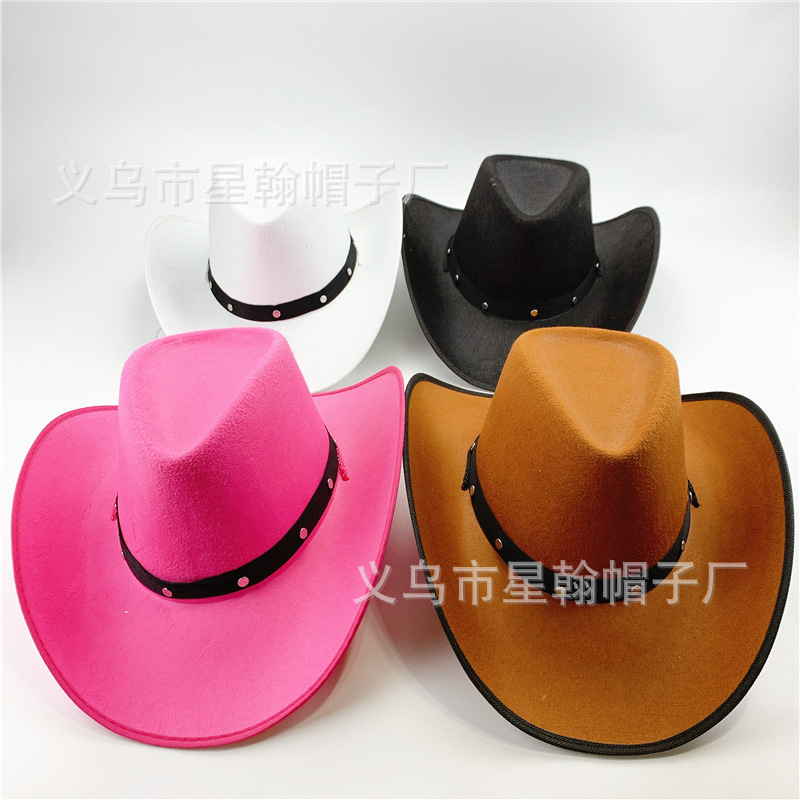 Estrellas americanas y rayas cinta vintage alto sombrero mago etapa rendimiento Festival fieltro paño recto sombrero alto