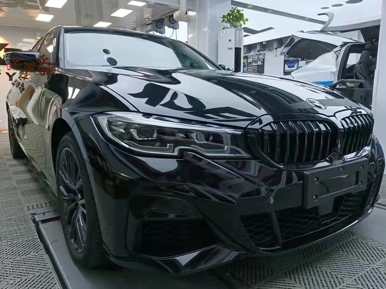 Car Imported Tpu Ultra-Bright Crystal Piano High-Gloss Black Full Car Paint Protective Film Color-Changing Film Repair and Anti-Dividing
