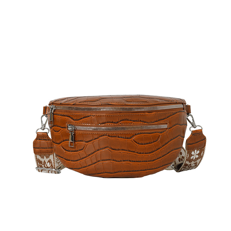 Bolso para mujeres 2026 nuevo estilo transfronterizo de alta calidad bolso de cintura de piedra de alta calidad retro versátil bolso de hombro
