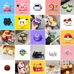 跨越新款卡通airpods4适用苹果无线蓝牙pro1/2/3/4代耳机套保护壳