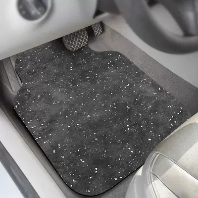Car Carpet – starry sky water-absorbing carpet-style, universal - shining-grey-anti-slip-diatom-mud-full-car-four-piece-set-four-pieces-offer-more-savings