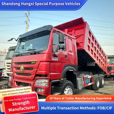 Howo Eight-Wheel Dump Truck Yük maşınları