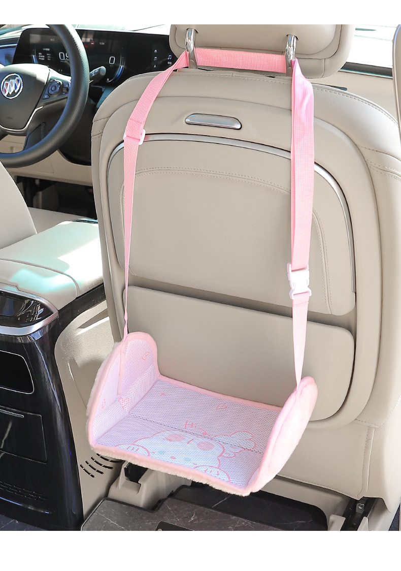 Car children's footrest car seat rear use support rest foot pedal car interior accessories