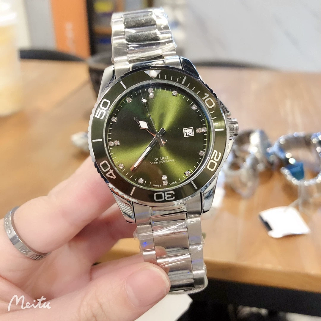 Кварцевый стальной ремень, модные часы для мужчин и женщин, AliExpress, простой и элегантный дизайн