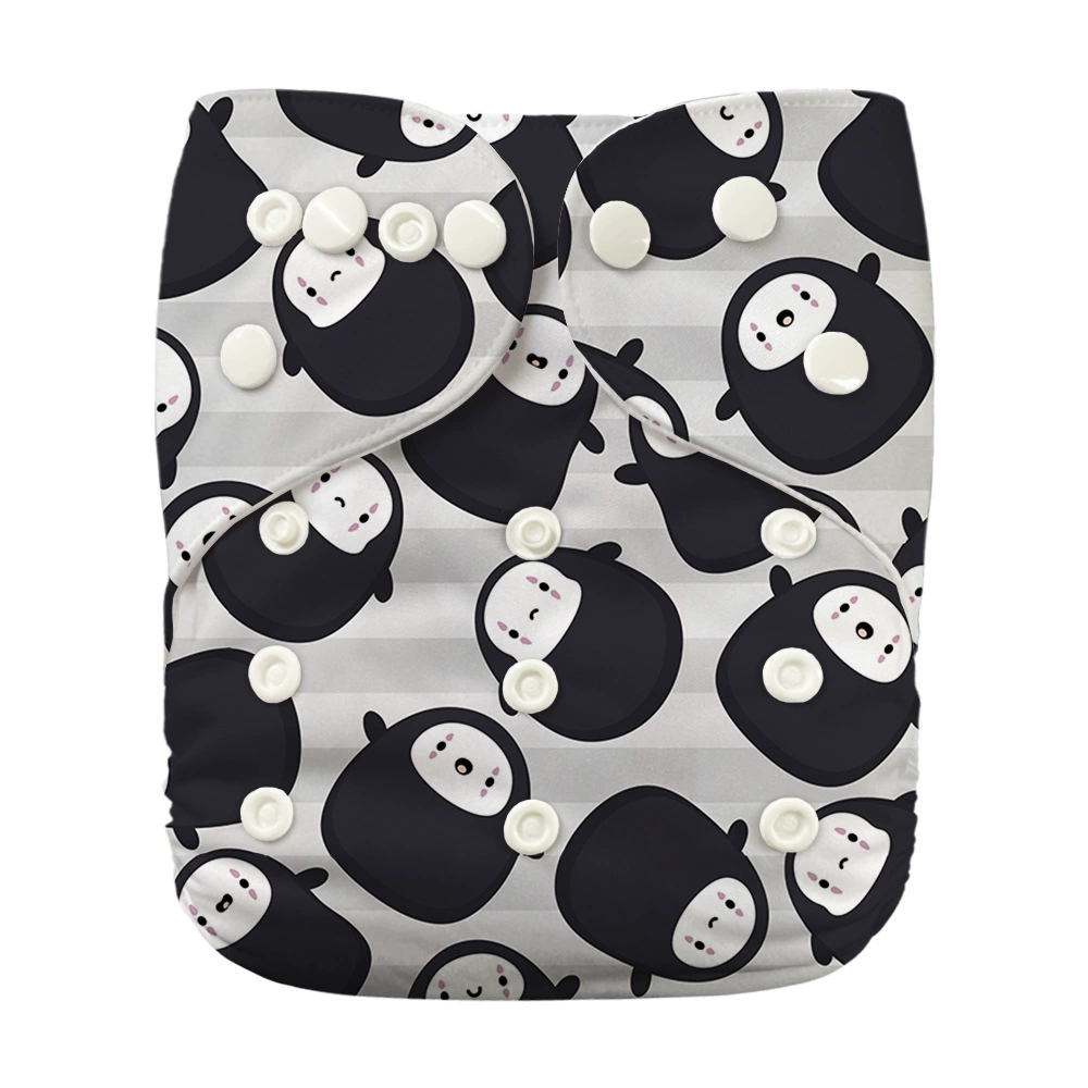 Детские тканевые подгузники на Хэллоуин, моющиеся дышащие обучающие Штаны, подгузники От 0 до 3 лет детский герметичный карман для подгузников