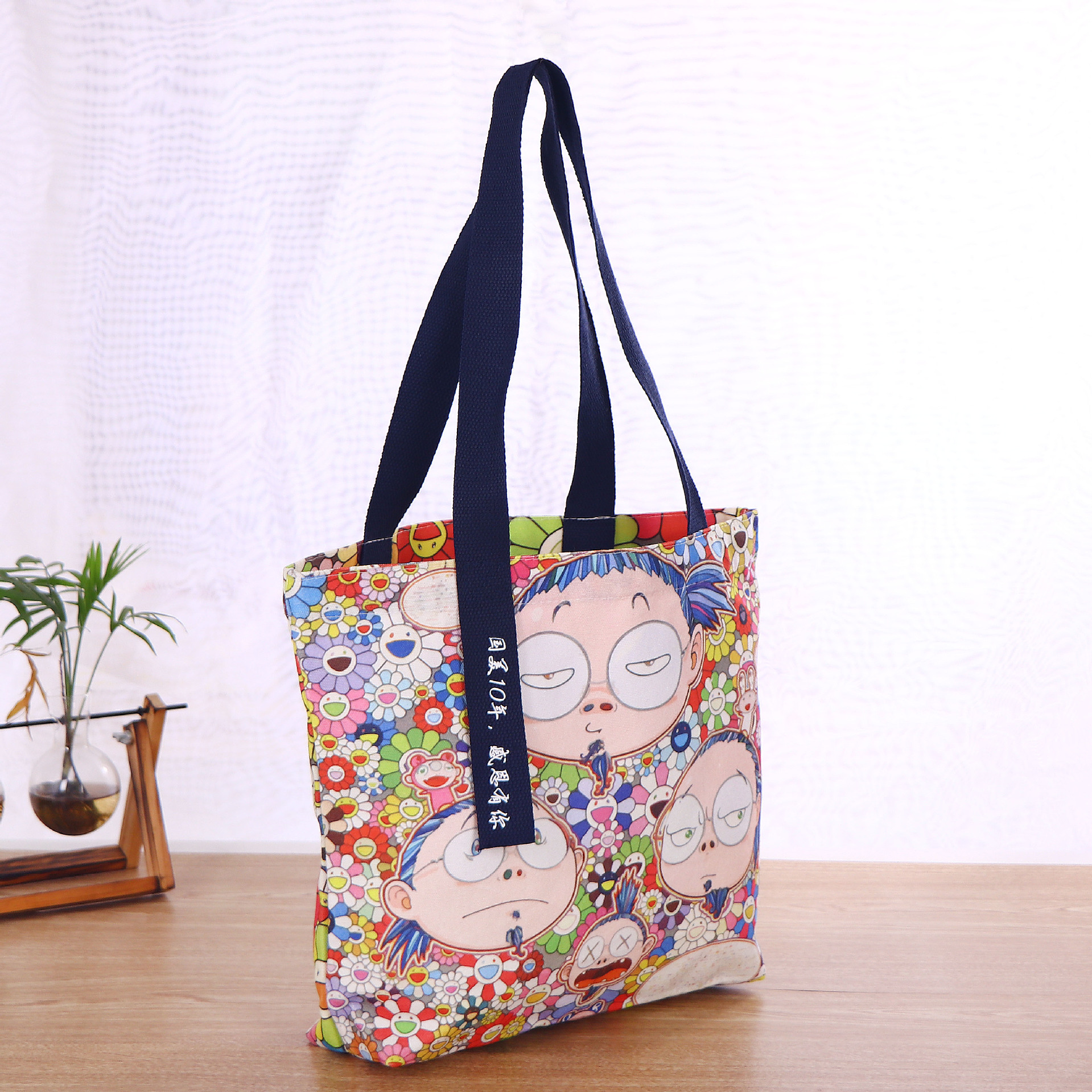 创意广告棉布袋印刷logo 空白帆布袋束口袋包装袋帆布包收纳袋子