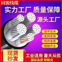 铝芯电缆4芯3+1芯10/16/25/35/50/70/95/240平方三相四线国标电线