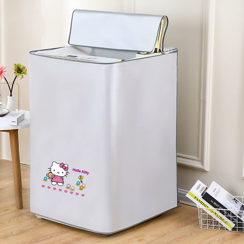 Protective dustproof dust cover for laundry for home use with zipper, custom-made
