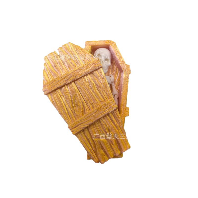 Figura de esqueleto impresa en 3D transfronteriza popular con articulaciones móviles, juguete 3D de Pascua, adorno de regalo creativo.