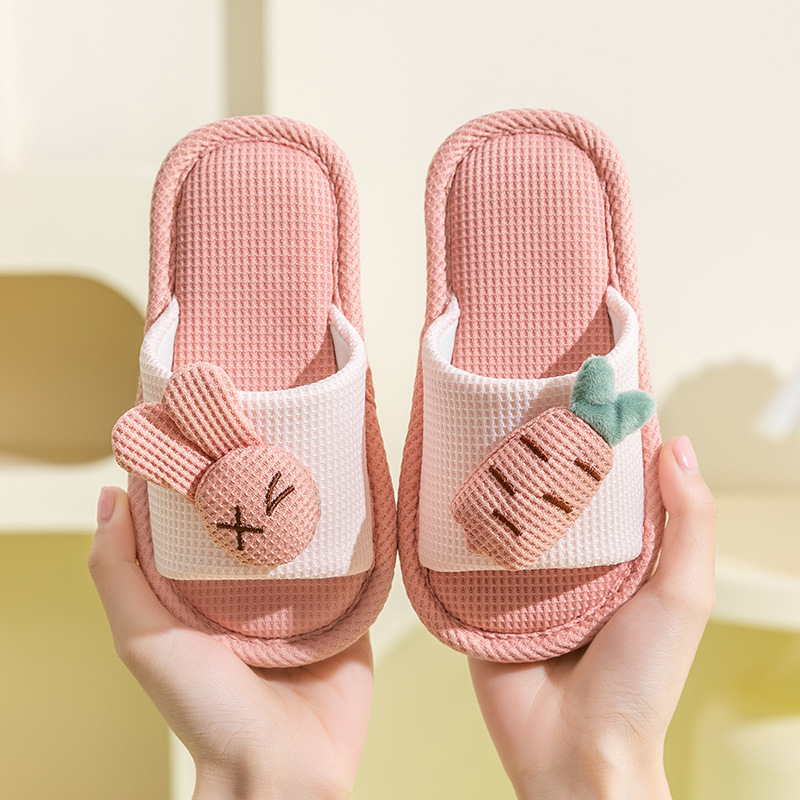 Children's demi-season non-slip cartoon women's slippers all-season…