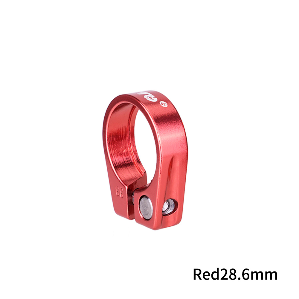 ZTTO 28.6 31.8 34.9 Bicicleta de carretera de montaña muerta bloqueo de poste de asiento clip de tubo de asiento bloqueo de poste de asiento