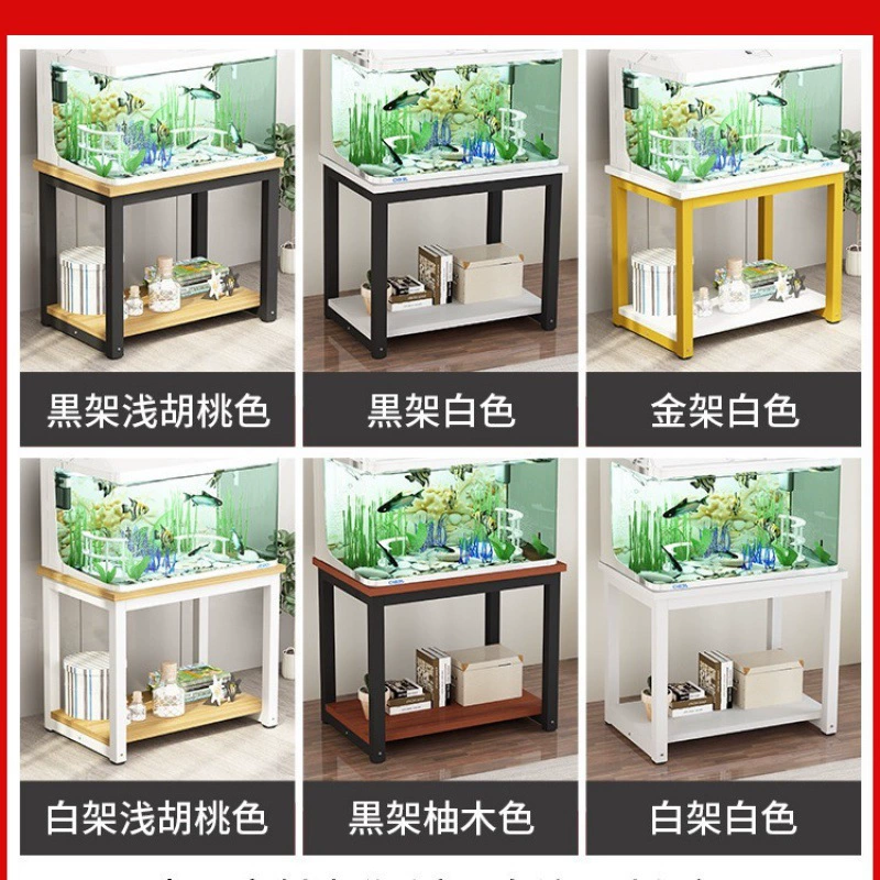 Fischbecken-Regal aus Stahlholz Metall, Fischbecken-Tisch, Schildkrötenbecken-Basis, Bodenrahmen aus Eisen, Kunsttable, frei Haus Lieferung