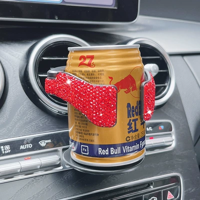 Rhinestone Car: Qìchē Car cup holder/beverage holder