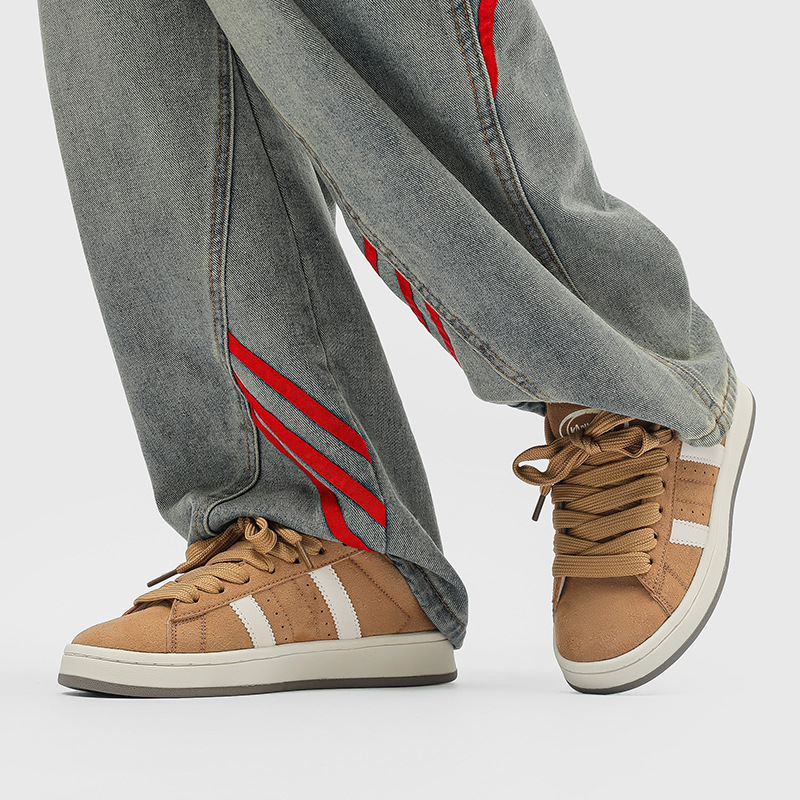 Cabeza coreana de conchas de suela gruesa para parejas zapatos de skate para hombres zapatos deportivos casuales de suela plana zapatos de estudiantes de mujer